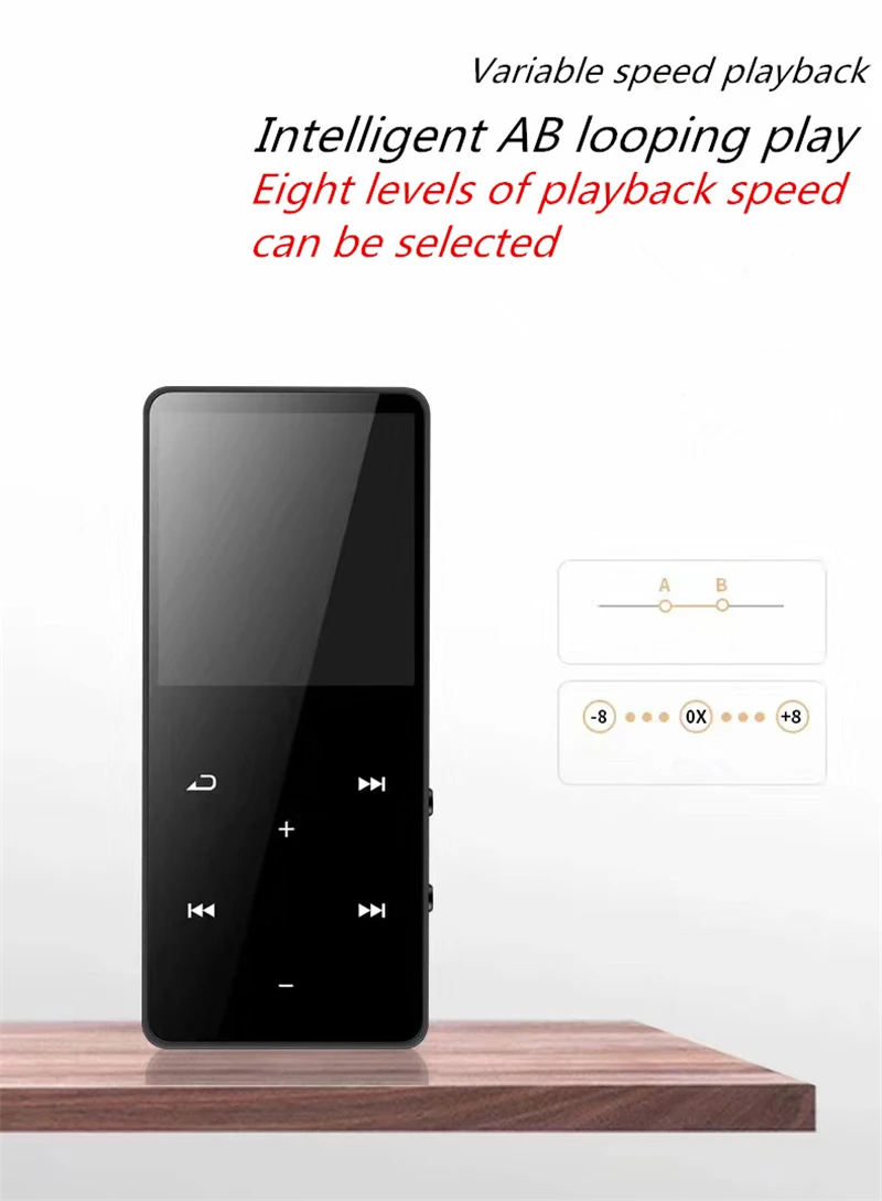Портативный 4 Гб Сенсорный экран спорт HIFI MP3 музыкальный плеер JS-04 супер-длительный режим ожидания с электронной книгой fm-радио bluetooth Поддержка TF карты