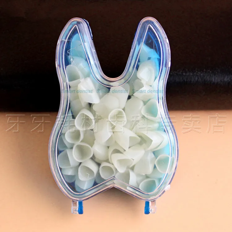 10box/set 500pcs New Dental Temporary Crowns for Posterior Molar Teeth Polycarbonate Cap Veneer Crown Acrylic Denture | Красота и