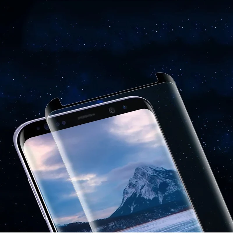 JGKK для Samsung Galaxy S8 Plus калёное Стекло накладка Экран протектор + 3D изогнутая пленка
