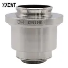 Фототрубка для микроскопа 0.7X с C-образным креплением адаптер с C-образным креплением CCD камера адаптер объектив для Leica UIS DM серии тринокулярный микроскоп