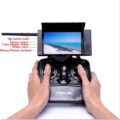 Профессиональный Дрон 5 8G Fpv RC гоночный fx127 бесщеточный мотор высокая скорость с