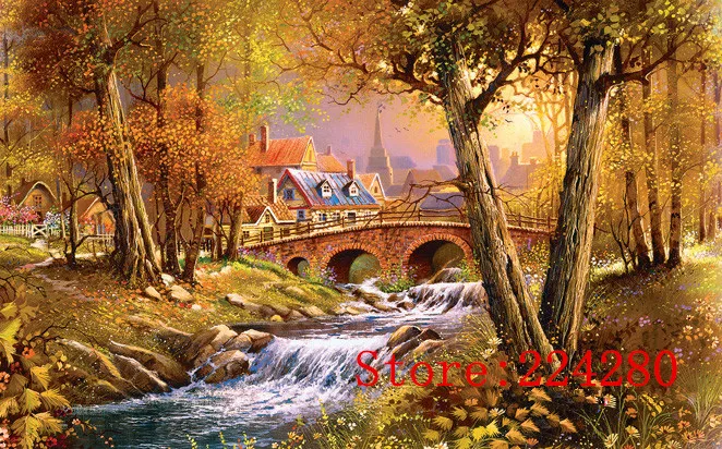 Набор для рукоделия по дереву и 14 карат|counted cross stitch kits|cross kitscounted |