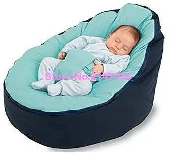 Babyboope новорожденного мешок фасоли боди с принтом Snuggle Кровать Портативный