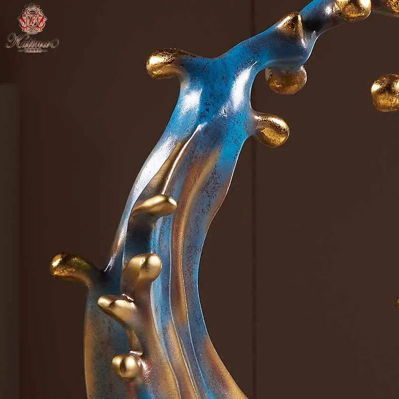 Абстрактные Фигурки из смолы европейские украшения для винного шкафа гостиной