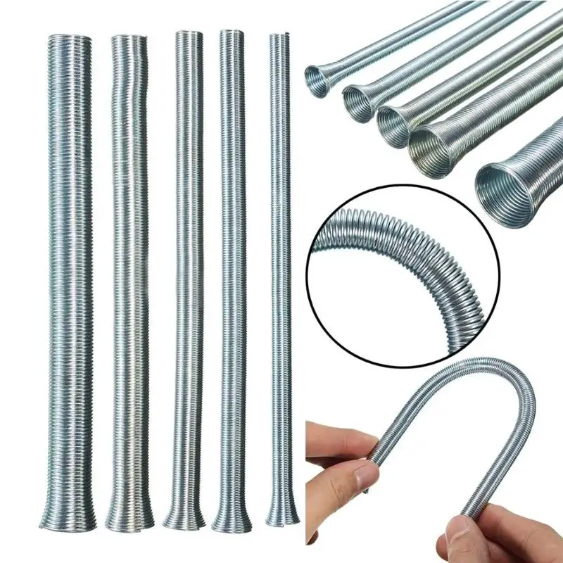 5pcs Manual PVC Wire Spring Pipe Bender Curve Springs Tube Bending Device Hydropower Tools | Обустройство дома