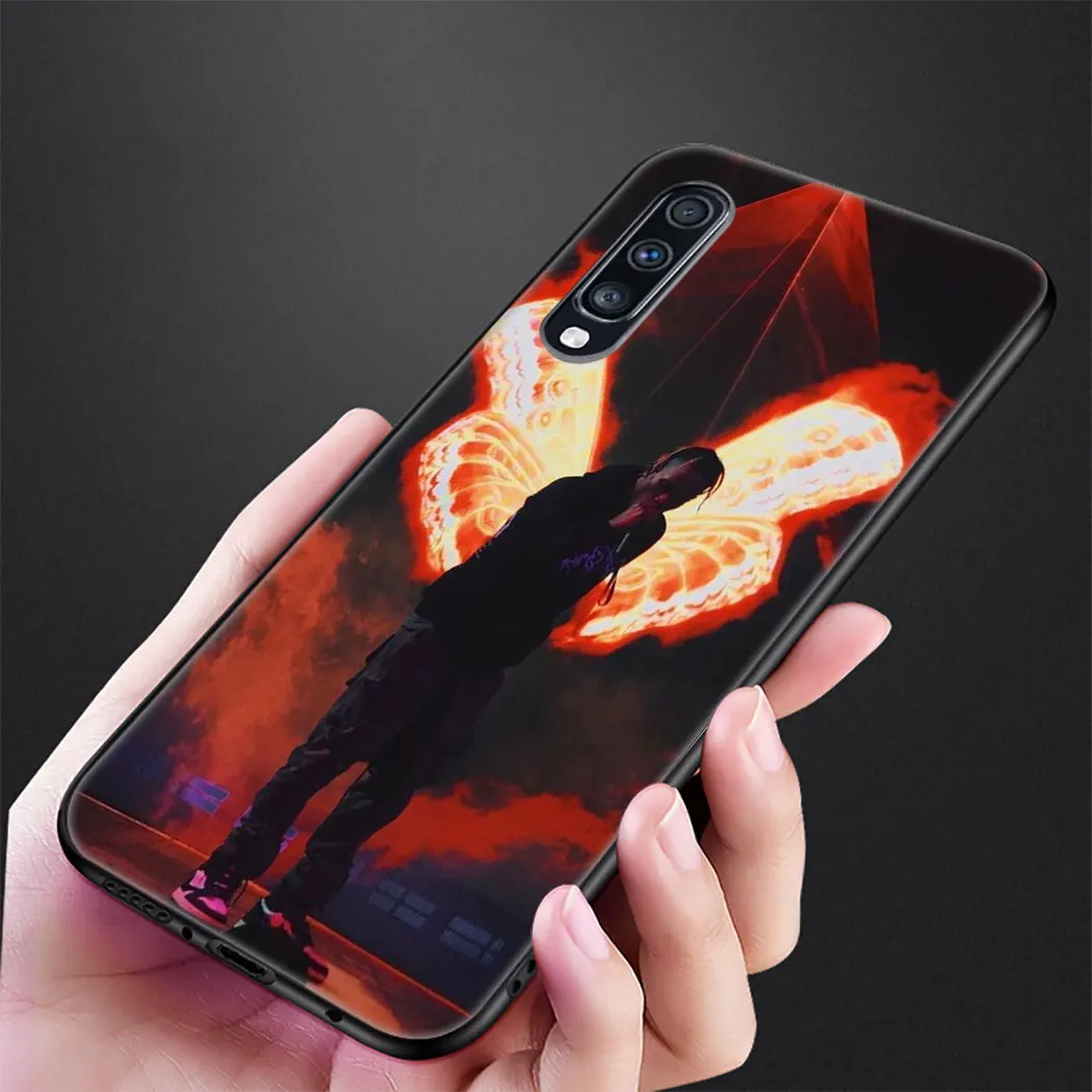IYICAO реперские кепки с изображением Трэвиса Скотта мягкий чехол для samsung Galaxy A9 A8 A7