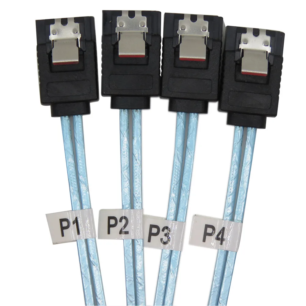 CableDeconn обратный Mini SAS 36pin SFF 8087 до 4 SATA7P кабель для HDD 0 5 м 1 м|reverse cable|cable reversiblecable c |