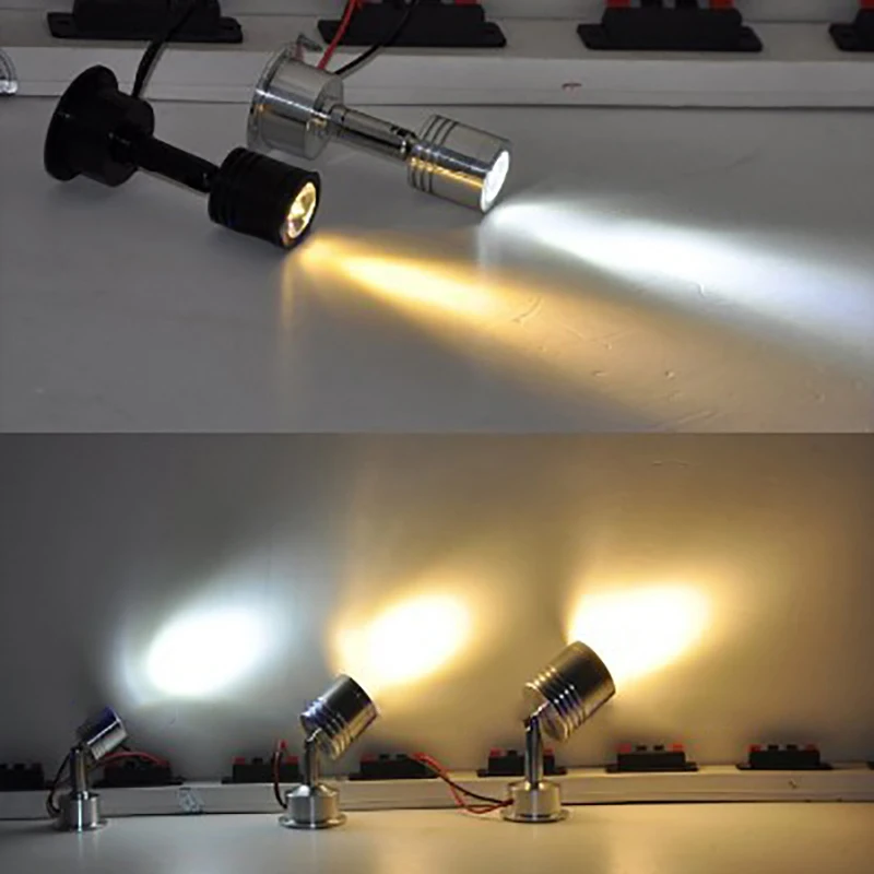 Светодиодный точечный светильник маленький Точечный сборки 1 Вт 3 5 счетчик s