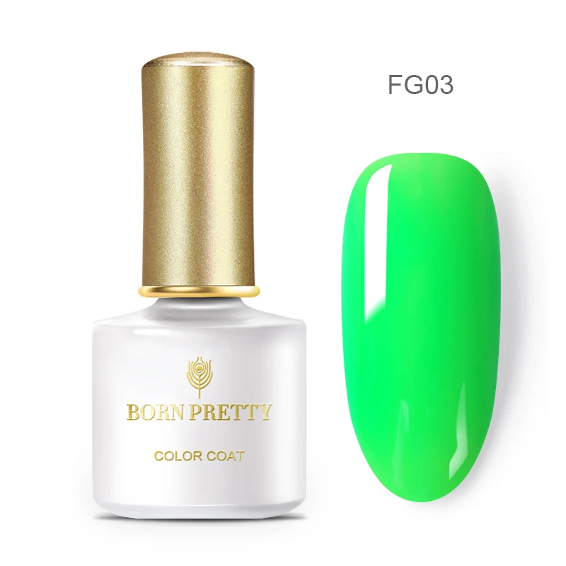 BP-FG03 BORN PRETTY 6 мл Гель-лак для ногтей светящийся в УФ-светильник флуоресцентный неоновый УФ-светодиодный Гель-лак для замачивания Полупостоянный УФ-Гель-лак - Цвет: BP-FG03