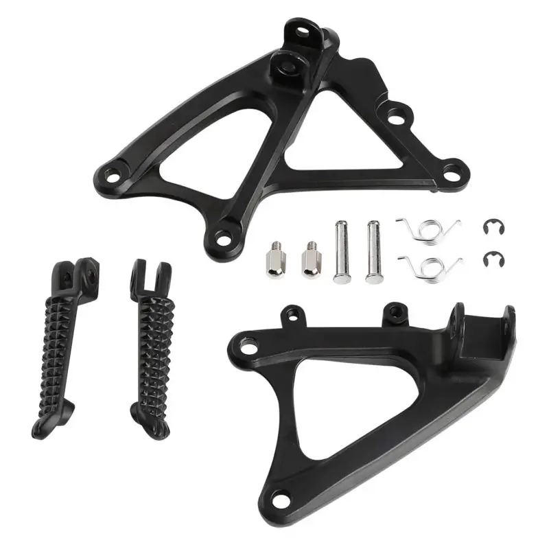 Передняя Подножка для мотоцикла подножки набор кронштейнов Yamaha YZF R1 YZFR1 2009 2014