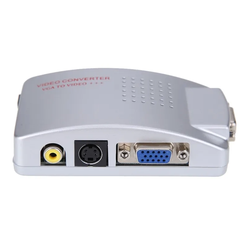 VT280 универсальный конвертер NTSC PAL VGA в ТВ AV RCA адаптер сигнала видео переключатель