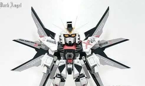 X20A Black Assault Free Страйк Фридом GUNDAM|Картонные конструкторы| |