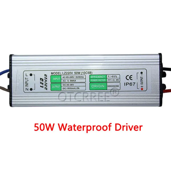 50W100W120W200W полу светодиодный s УФ лампа 395nm 405nm 420nm 365nm УФ фиолетовый светодиодный медный PCB для УФ-светильник планшетный принтер клей отверждения светильник - Испускаемый цвет: 50W Driver