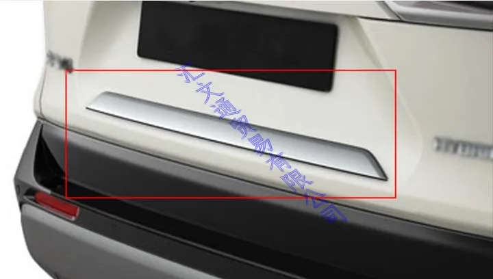 Декоративные аксессуары для TOYOTA Rav4 (XA50) 2019 2020 задний номерной знак из АБС-пластика