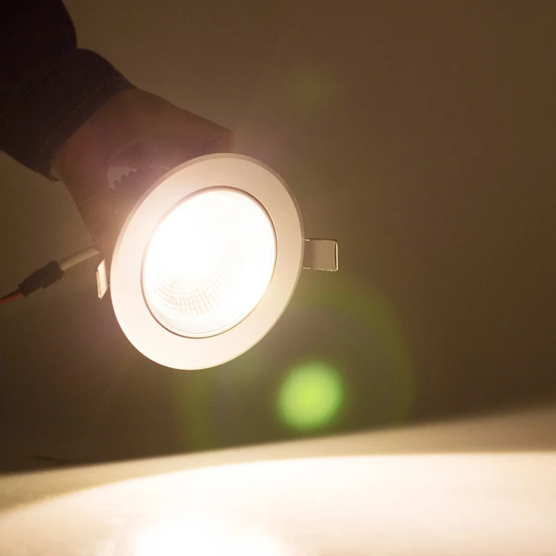 Высокий светильник 7 ваттов 9 встраиваемый cветодиодный Светильник Downlight