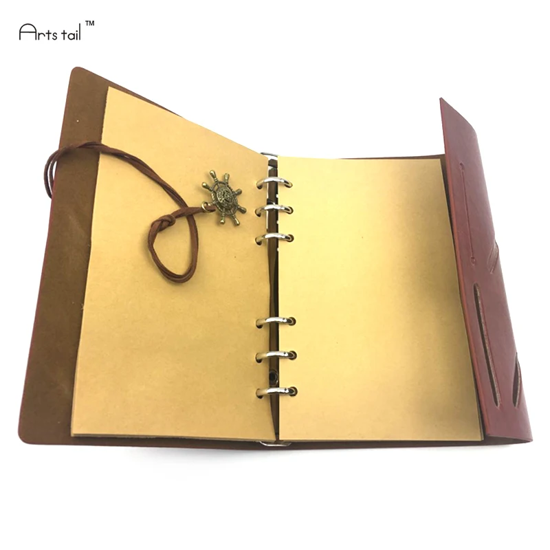 Обложка из искусственной кожи винтажный пиратский дневник записная книжка с