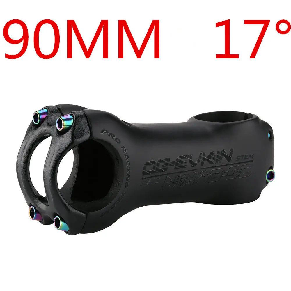 17-Degree-90MM OG-EVKIN SM-004 T1000 углеродный MTB велосипедный стержень 6/17 градусов 28,6 мм руль титановый углеродный дорожный велосипед велосипедный стержень Potencia - Цвет: 17-Degree-90MM