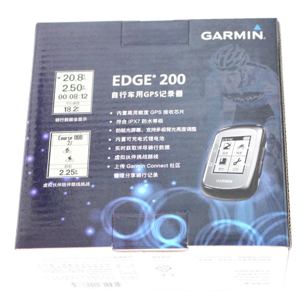 Garmin Edge 200, gps, велосипедный велосипед, велосипедный компьютер, спидометр, велокомпьютер, велосипедные аксессуары