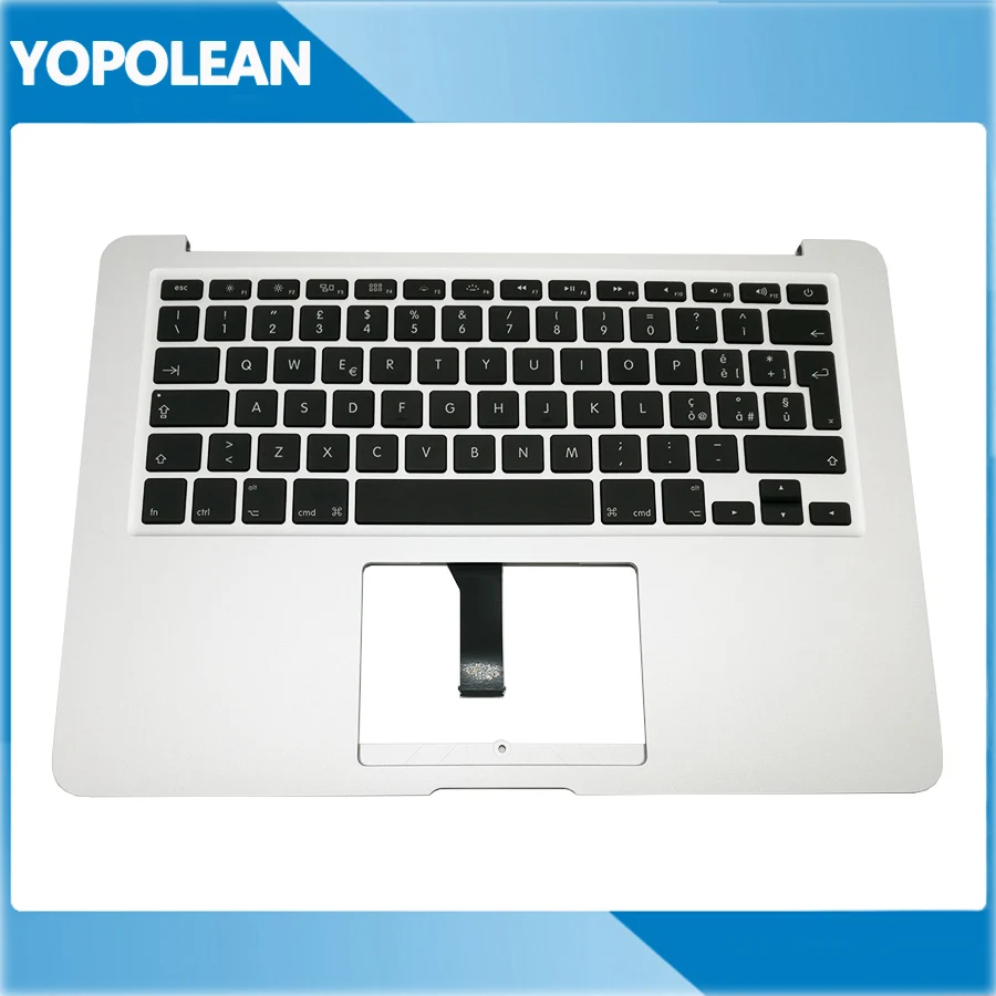 

New Italy Italian Topcase Palmrest Keyboard For Macbook Air 13" Top case A1466 2013-2015 Years