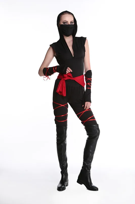 2020 новый костюм для косплея Ниндзя на Хэллоуин вечерние платья сцены Забавный