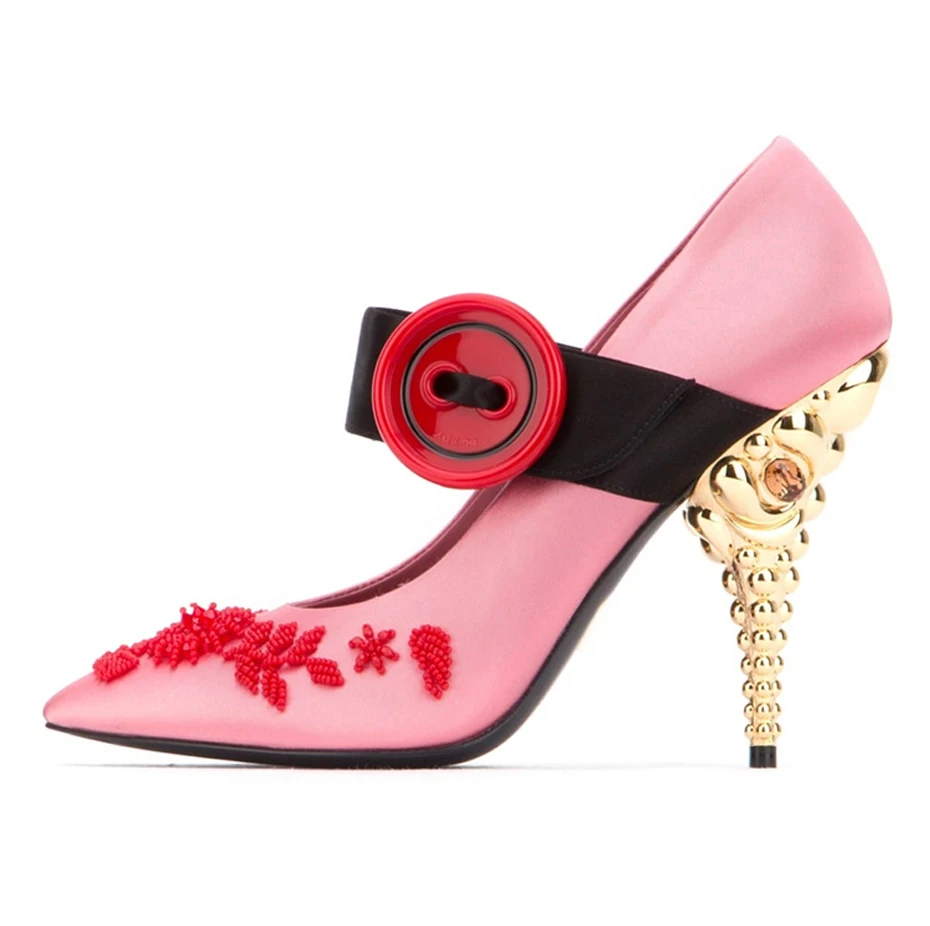 Stylesowner новые весенние Шелковые Тонкие Туфли женские разноцветные туфли на