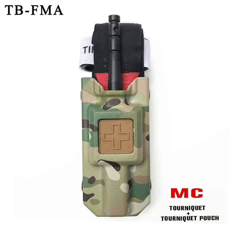 Multicam TB-FMA Тактический жгут и жгут переносная сумка наборы мультикам черный для наружного страйкбола охота Тактический аварийный поставщик - Цвет: Multicam