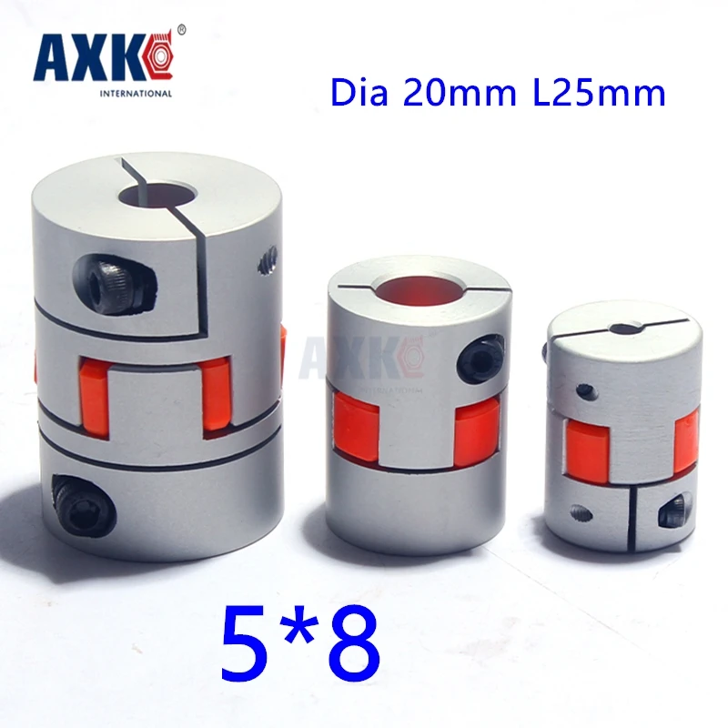 Подшипник для шагового двигателя Axk 5 8 мм диаметр 20 длина 25 мм|25mm shaft|20mm shaft8mm shaft |