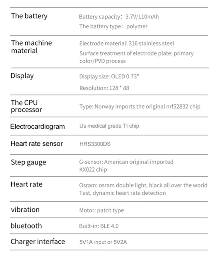 Luxury Smart Watch Intelligent Sport Monitor ECG Heart Rate Tracker APP Control for iOS Android Call Reminder Cutomized Language
Luxury Smart Watch Intelligent Sport Monitor ECG Heart Rate Tracker APP Control for iOS Android Call Reminder Cutomized Language