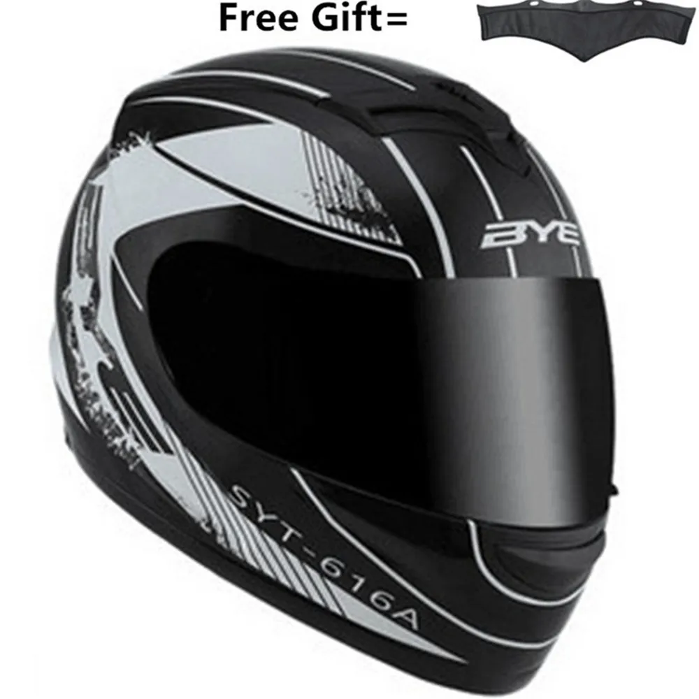Moto rcycle шлем dot capacete de moto ciclista casco para moto cask шлемы брендовый Шлем s m l xl - Цвет: with neckerchief