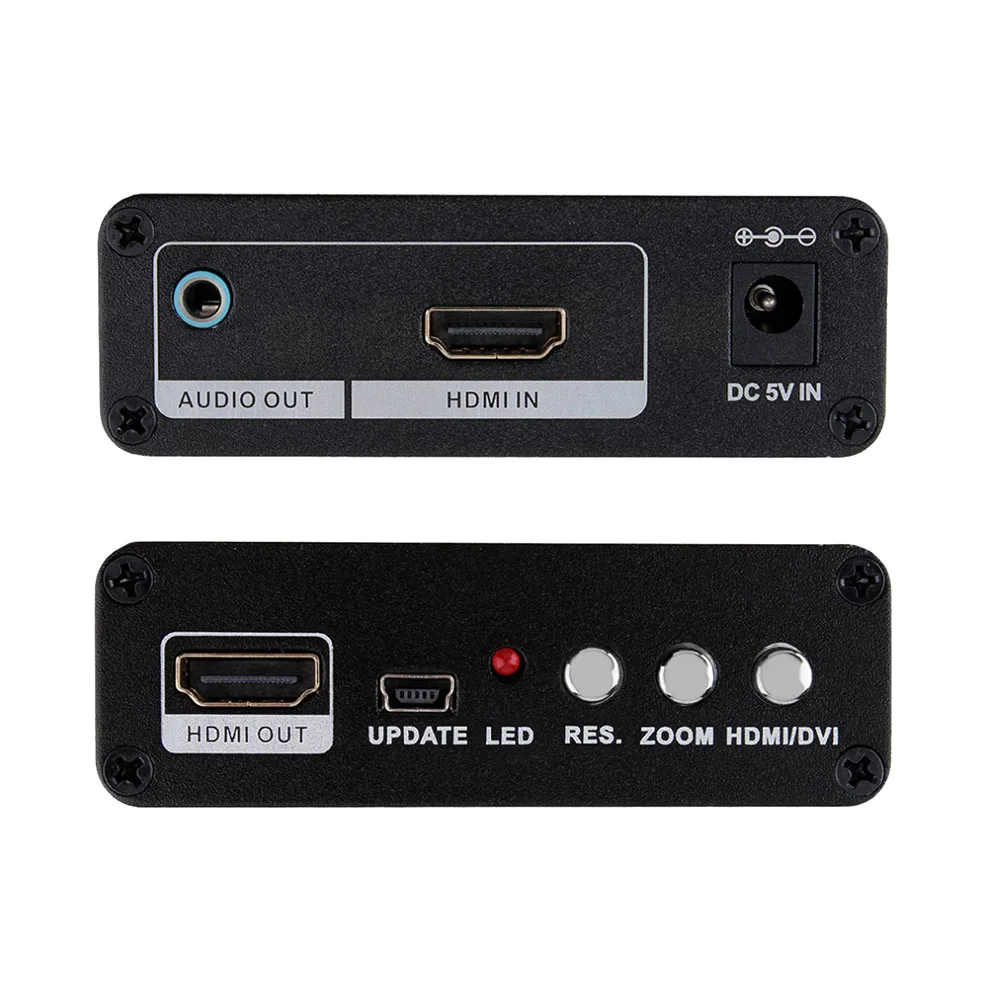 Voxlink HDMI к 4 К x 2 коробка масштабирования HDTV аудио видео цифровой преобразователь с