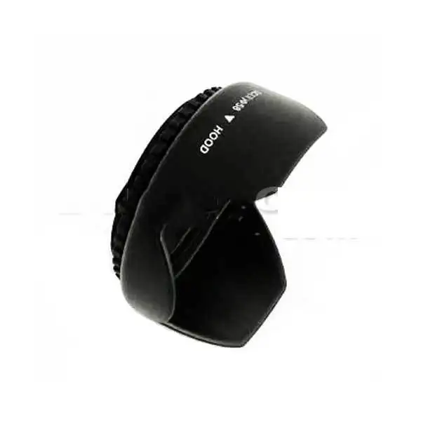 AgateDeal 77mm Lens Hood Screw Mount Petal Crown Flower Shape Black |