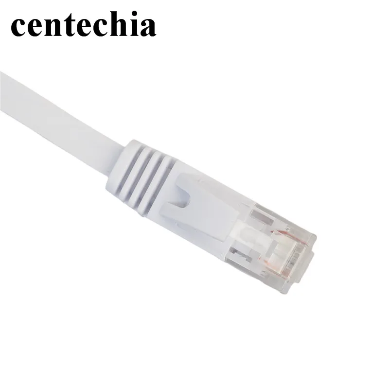 Высокоскоростной Ethernet-Кабель Centechia 10 м RJ45 CAT6 плоский Ethernet-кабель LAN UTP