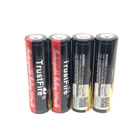 wholesale trustfire protected 18650 colorful battery 3 7v 2400mah camera torch flashlight rechargeable li ion batteries with pcb