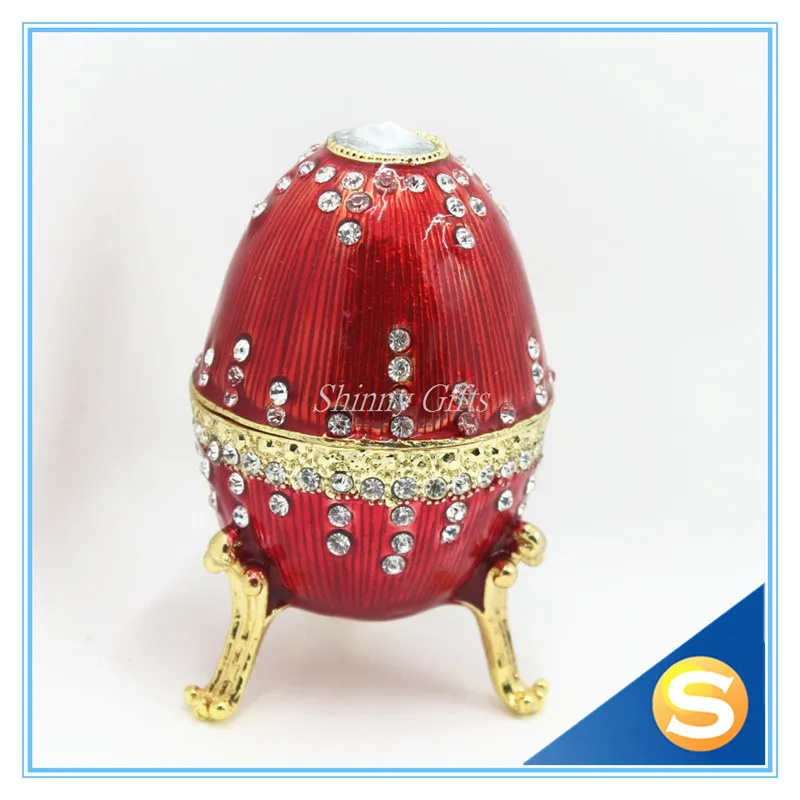 Королевский русский яйцо шкатулка синий вдохновил Яйцо Фаберже SCJ008|box box|box bluebox