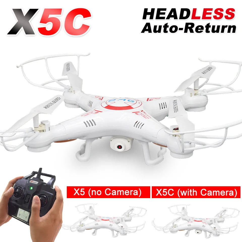 X5C 1 rc квадрокоптер с камерой hd 2.0mp 720p вертолет на радиоуправлении дрон c гироскоп
