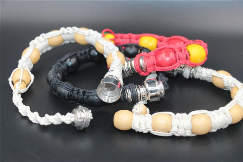 6 шт./лот оптовая продажа браслет на запястье курительные трубки из бисера