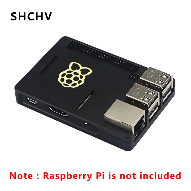 Новейший металлический корпус Raspberry Pi 3 из алюминиевого сплава с охлаждающей