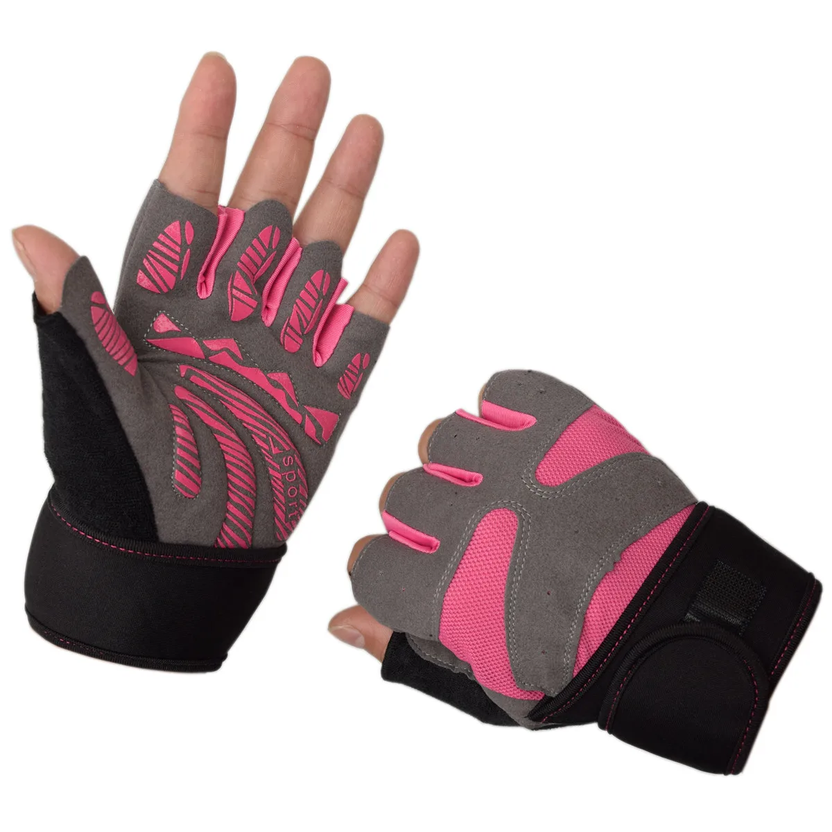 

Women Sports Gym Gloves Half Finger Fitness Glove Exercise Training Gloves Non-slip Breathable Outdoor Glove for Men Size M L XL