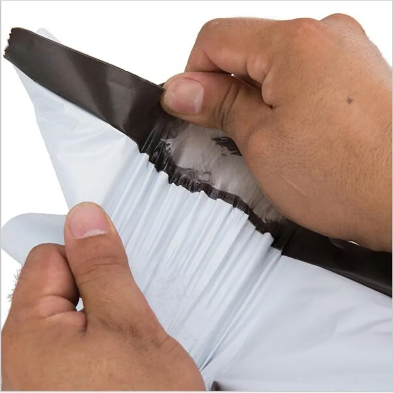 10pcs/Lot White Courier Bag Envelope Shipping Bags Mail Mailing Self Adhesive Seal Plastic Pouch | Дом и сад