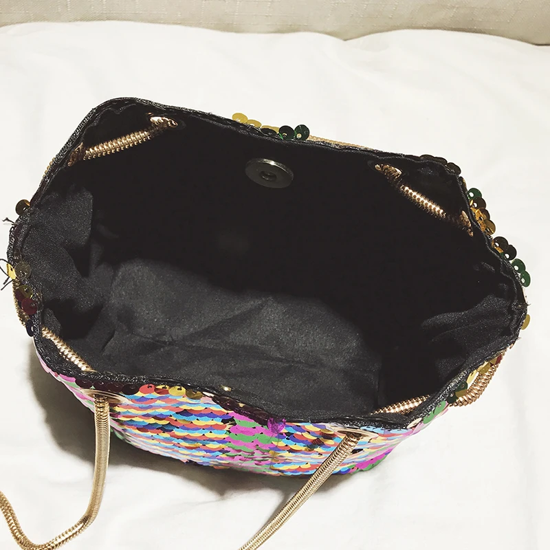 Женские сумки через плечо с блестками женские аппликацией Национальная