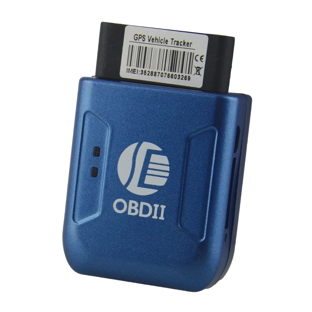 Автомобильный GPS трекер TK206 OBDII с интерфейсом в режиме реального времени GPRS