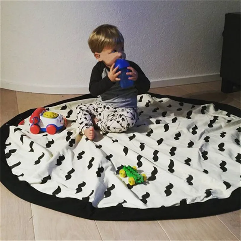 Детский игровой коврик, коврик для комнаты детский спортивный ковер в детской, детские развивающие игры с рисунком панды, подвесная настенная сумка, игровой коврик, украшение в детскую комнату