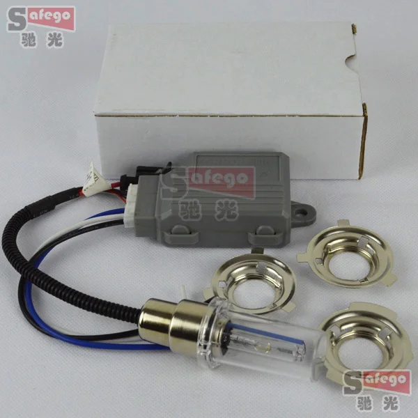 Ксеноновые лампы для мотоцикла 35 Вт HID H4 BA20D H6 Hi/Lo 6000K|bulbs hid|bulb lampbulb ba20d |
