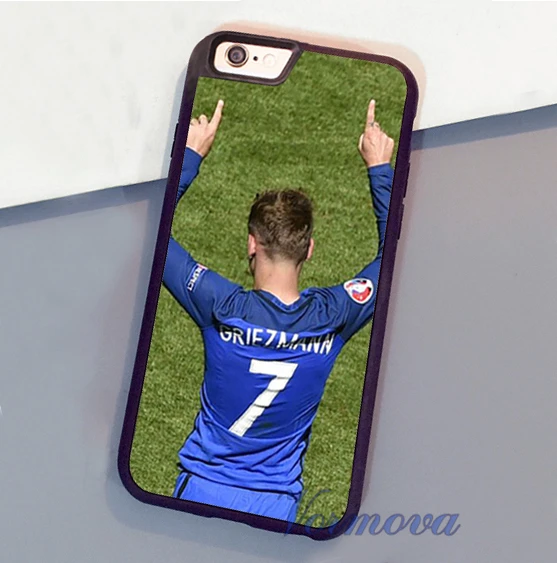 Антуан Griezmann защитная крышка телефона case для iphone 4 4s 5 5s 5c 7 se 6 s плюс # jm105 |