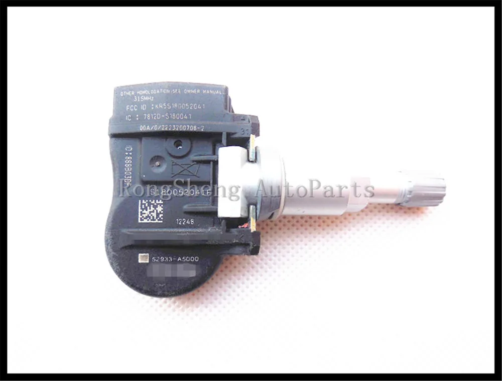 DPQPOKHYY 1 шт. для Hyundai / Kia 52933-A5000 52933-2M500 TPMS датчик давления в шинах мониторинга шин |