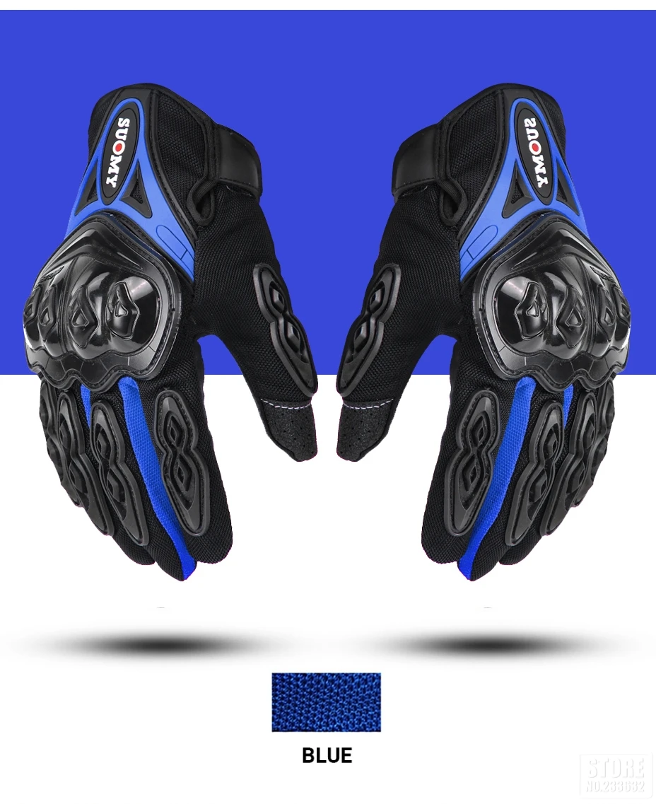 SUOMY мотоциклетные перчатки, мужские гоночные перчатки Gant Moto rbike, перчатки для мотокросса, для езды на мотоцикле, дышащие, летние, полный палец, Guantes