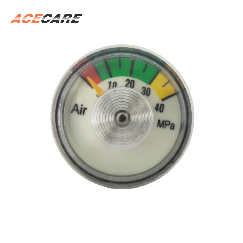 Acecare AKH-H1 PCP сжатого воздуха Пейнтбол бак Красный клапан манометр охотничье оборудование без клапана 1 шт