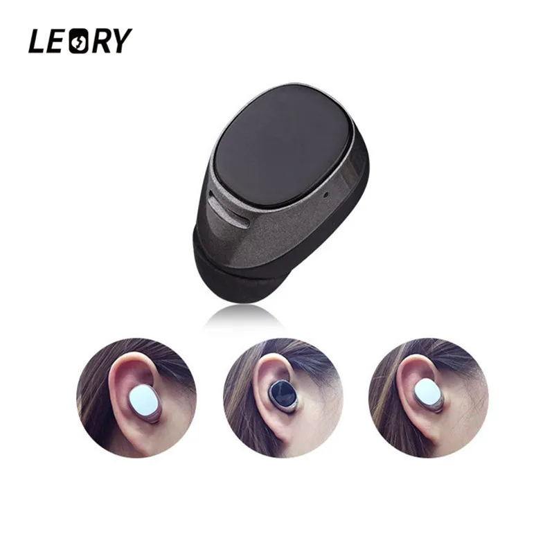 LEORY мини невидимые наушники беспроводные bluetooth моноуральные несколько