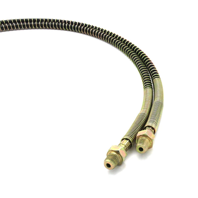 QUPB Пейнтбол шланг HPA с пружиной завернутый 60 см 9000PSI G1/8 ''женский 1/8&quot NPT