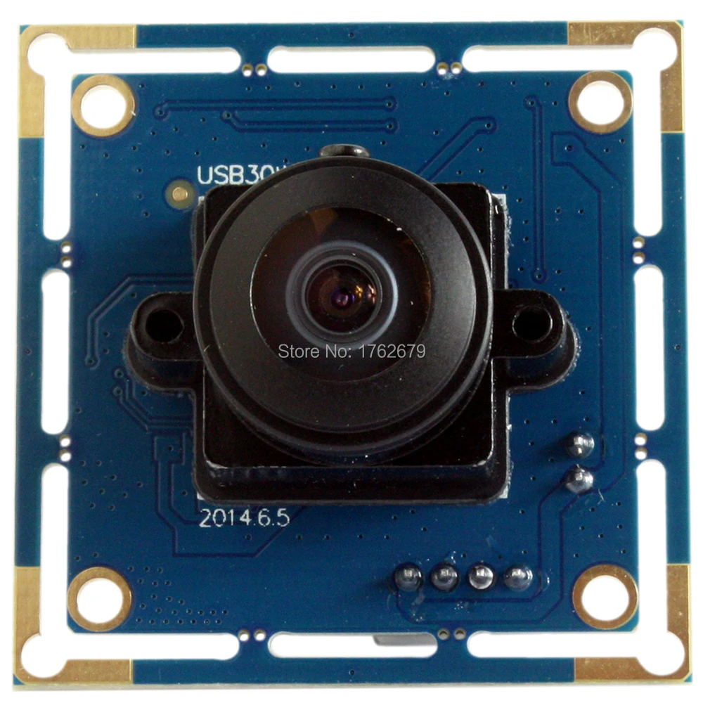 MJPEG 30fps 640x480 VGA 170 градусов объектив рыбий глаз OV7725 Модуль мини usb камеры с